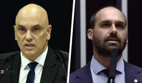 Moraes bloqueia contas de Eduardo Bolsonaro para conter ações nos EUA