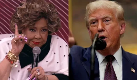 Alcione pede para Trump deixar Moraes em paz: ‘Vou fazer macumbinha pra ele’
