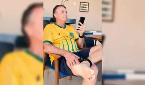 Vídeo de Jair Bolsonaro durante manifestação gera debate sobre quebra de medidas cautelares