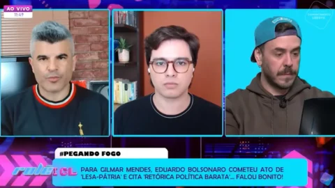 “Gilmar Mendes chamou Eduardo de Bolsonaro de ‘entreguista”, comenta Guga Noblat.