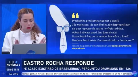 Castro Rocha traz questionamento de Drummond: “Acaso existirão os brasileiros?”