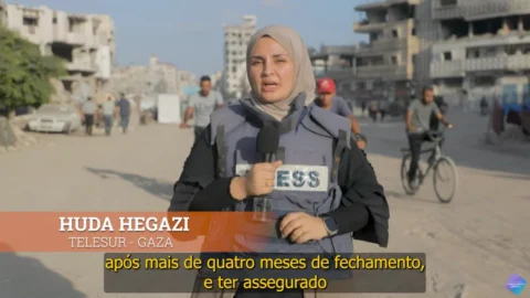 Huda Hegazi, direto de Gaza, atualiza o drama vivido pelos palestinos