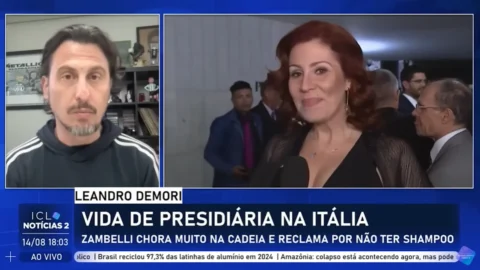 Zambelli votou contra absorventes nos presídios e agora reclama de falta de xampu na cadeia