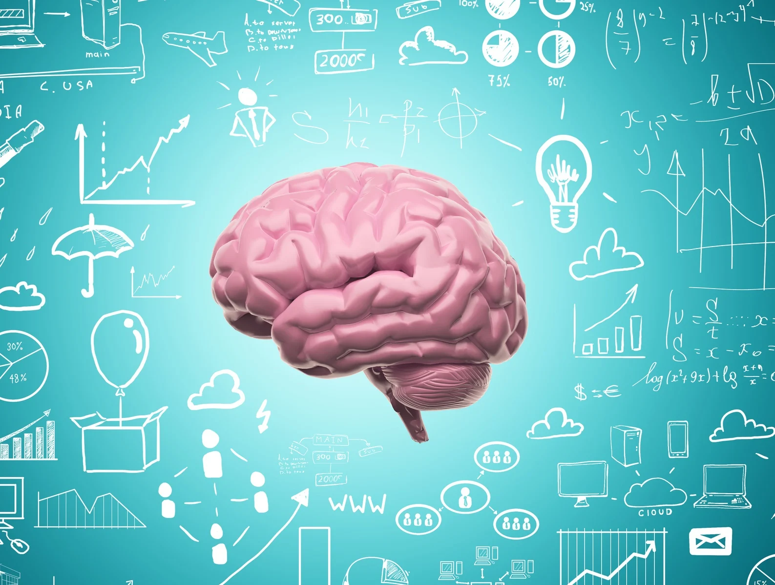 Cerebro aprendizado Quanto mais revisamos um conteúdo ou mantemos contato com aquela informação, mais eficiente será o processo de fixação do conhecimento. Imagem: reprodução