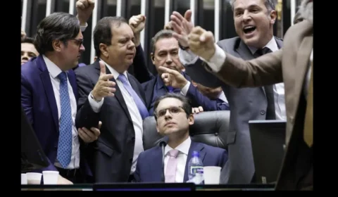 A foto que simboliza o fracasso de Hugo Motta como presidente da Câmara
