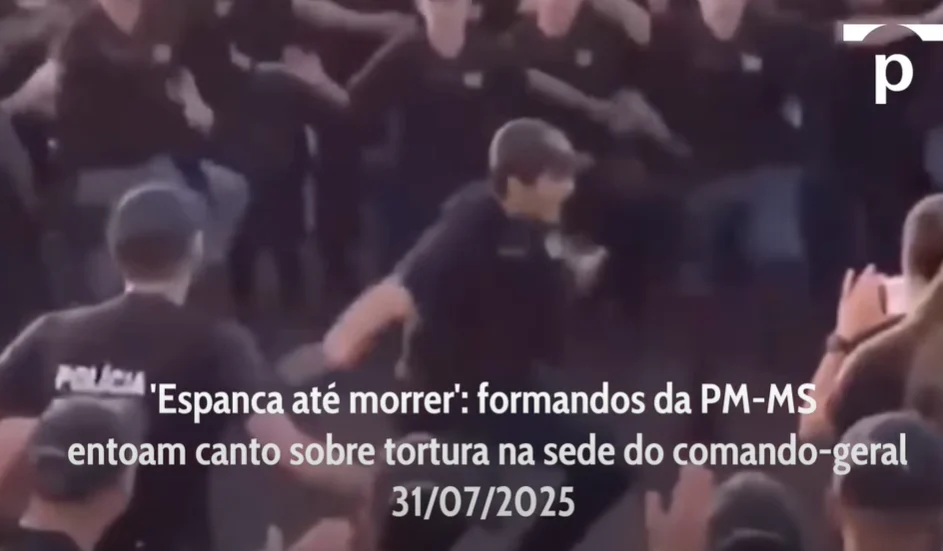 Ministério Público diz ‘analisar detalhadamente’ vídeo em que PM-MS faz apologia à tortura