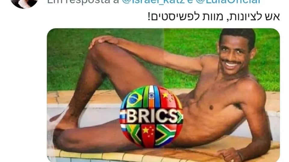 Postagem de ministro de Israel com crítica a Lula recebe enxurrada de críticas e ‘Vampetaço’