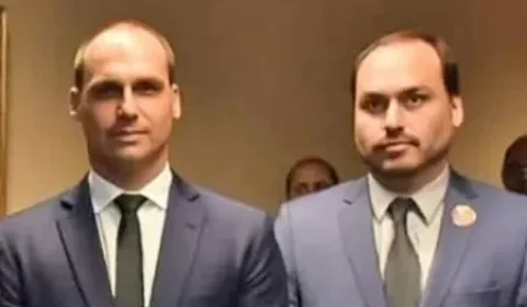 Eduardo Bolsonaro sai em defesa do irmão por candidatura ao senado e ataca Deltan