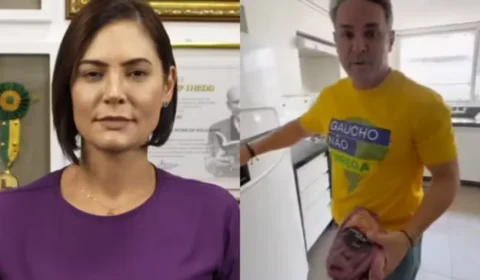 Michelle Bolsonaro desmente deputado Zucco e nega churrasco para o ex-presidente