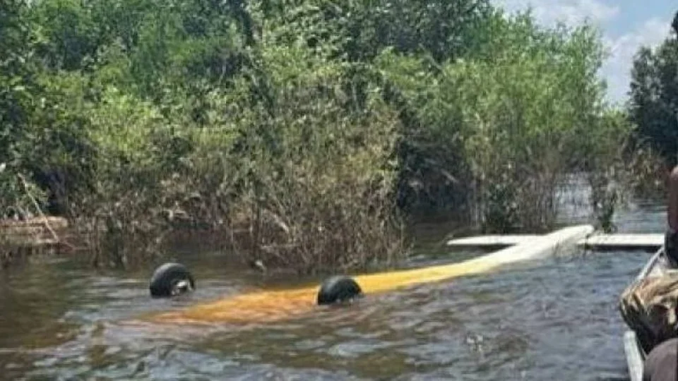 Piloto da FAB atira em avião clandestino, que faz pouso forçado na água no Amazonas