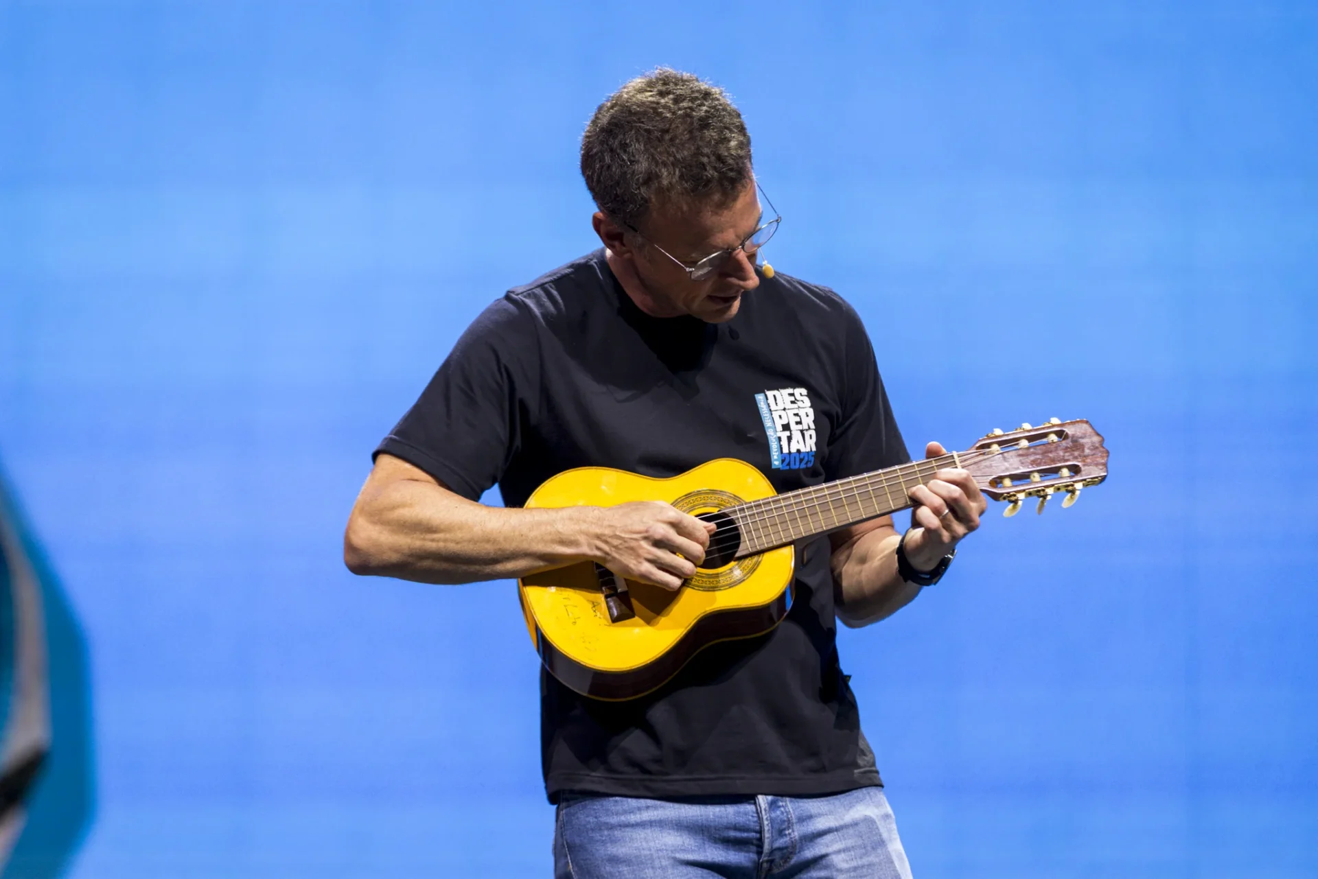 Violão de Gilberto Gil foi leiloado durante o evento. Créditos: ICL