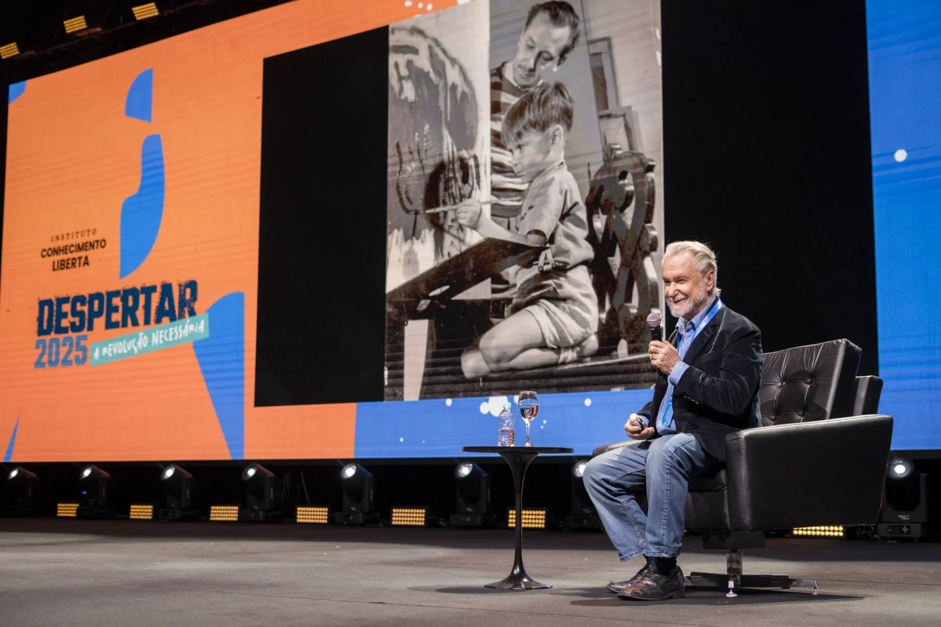 João Cândido Portinari relembra legado de Portinari. Créditos: ICL