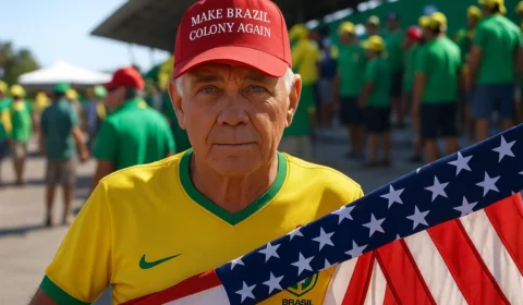 Sensacionalista: No dia da independência, patriotas lançam o boné “Make Brazil Colony Again”