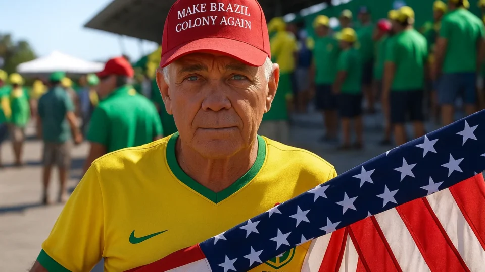 Sensacionalista: No dia da independência, patriotas lançam o boné “Make Brazil Colony Again”