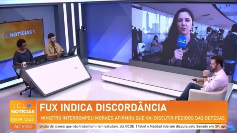 Juliana Dal Piva: O voto de Flávio Dino seguir o de Moraes enquanto Fux deve divergir
