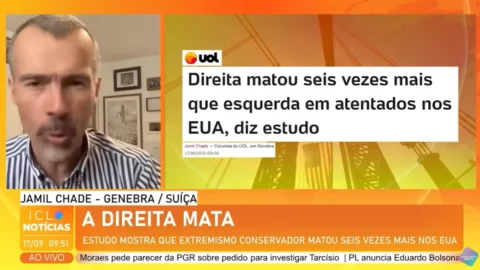 Jamil Chade: Estudo mostra que o discurso de Trump, de que a esquerda é violenta, é mentiroso