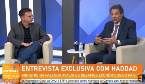 Exclusivo: Haddad defende meta contínua de inflação e critica atual patamar dos juros