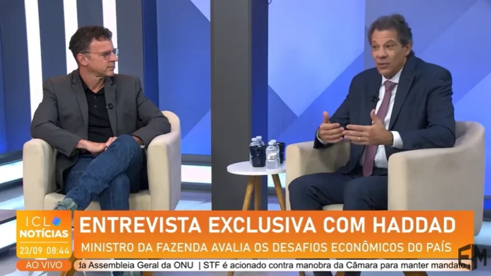 Exclusivo: Haddad defende meta contínua de inflação e critica atual patamar dos juros