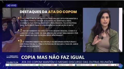 Banco Central decide manter taxa de juros alta, mesmo com custo econômico e social para o país.