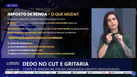 Deborah Magagna explica o projeto de lei de isenção de Imposto de Renda