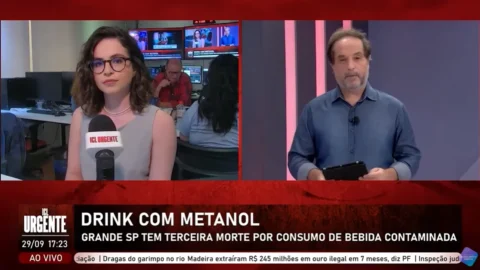 Terceira morte, na grande São Paulo, causada por “bebida batizada” (misturada) com metanol.