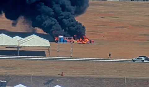 Suspeito de incendiar banheiros em Brasília é identificado e nega autoria