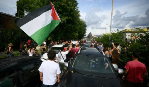 Cidades italianas realizam greves e manifestações para denunciar ofensiva israelense em Gaza
