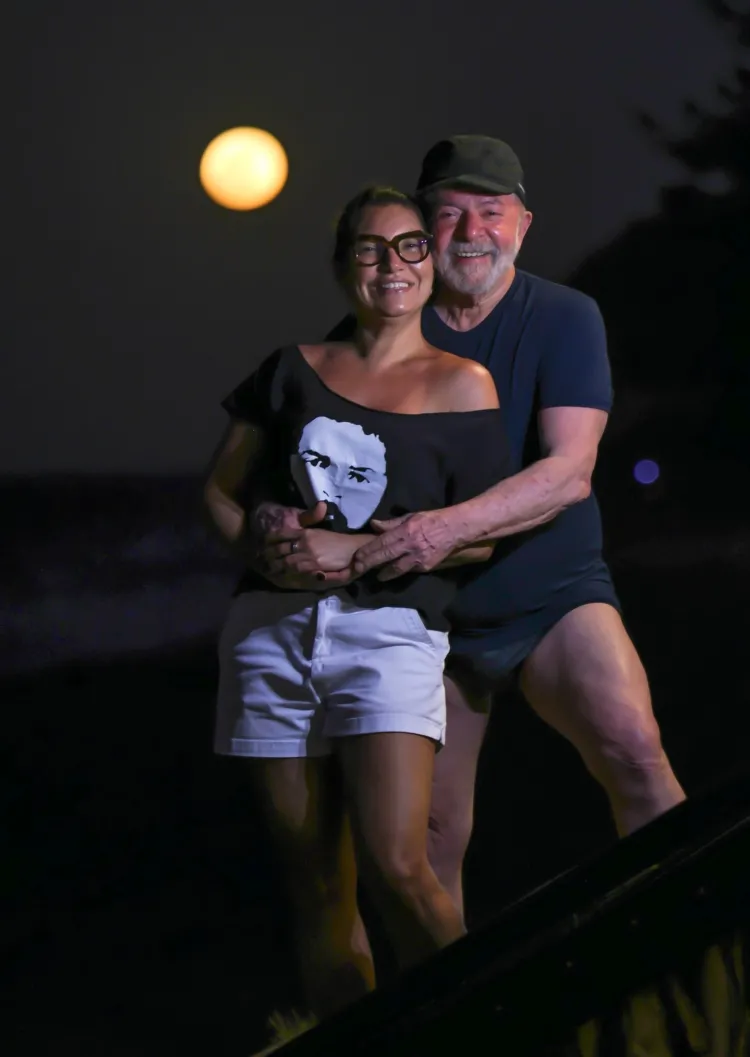 Foto de Lula com Janja de 2021 era a foto do presidente com maior engajamento. (Foto: Ricardo Stuckert)