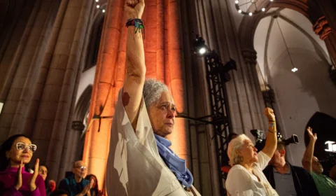 Ato relembra Herzog após 50 anos, e religiosos exaltam resistência por democracia