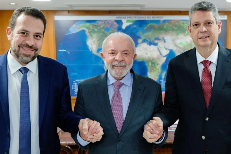 Boulos, Lula e Macedo