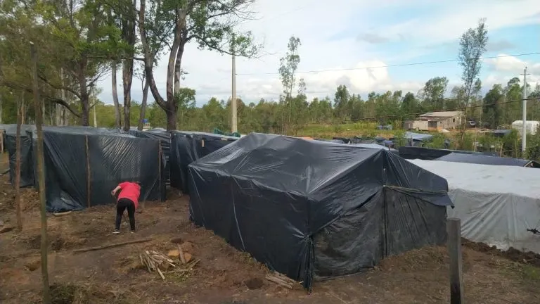 Os acampamentos do MST são, na verdade, uma mobilização da sociedade civil com objetivo de pressionar autoridades para que se cumpra a Constituição Federal de 1988 e terras improdutivas sejam destinadas à reforma agrária. Foto: divulgação/MST