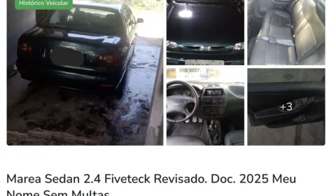 Sensacionalista: Isento de IR vende seu Marea Turbo 97 com medo da taxação dos super ricos