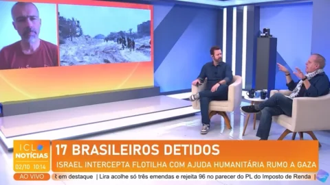 Chico Pinheiro alerta para o genocídio em curso na Palestina: “não se esqueça, Gaza esta sob ataque”