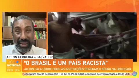 Ailton Ferreira reflete sobre o racismo no Brasil e a necessidade de políticas públicas reparatórias
