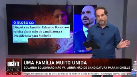 Eduardo Bolsonaro, que está auto exilado nos EUA, pretende ser candidato a presidente
