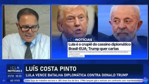 Luís Costa Pinto: “É evidente que Lula venceu as primeiras batalhas da guerra tarifária”.