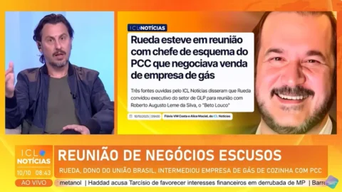 Rueda esteve em reunião com chefe de esquema do PCC que negociava venda de empresa de gás
