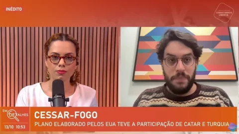 Bruno Huberman: Plano de cessar-fogo de Trump vislumbra paz em Gaza, mas futuro ainda é incerto