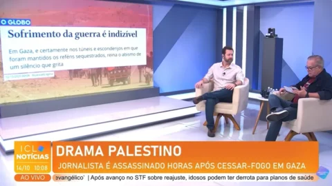 Chico Pinheiro: Quem grita, vive com a memória de Saleh Al-Jaafrawi