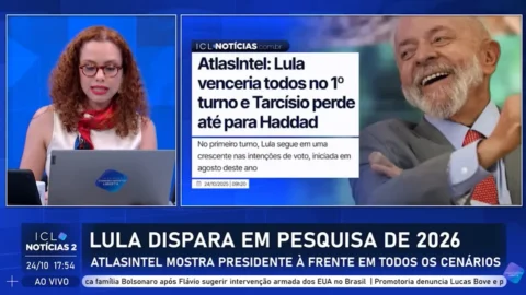 A última pesquisa AtlasIntel/Bloomberg mostra aumento da vantagem do Presidente Lula