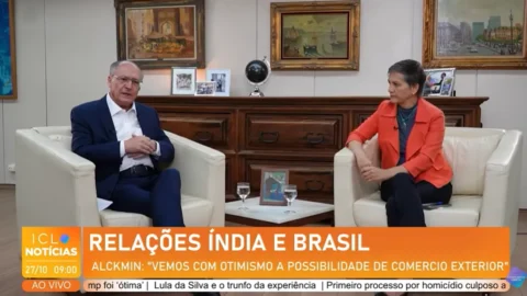 Geraldo Alckmin fala sobre avanço das conversas com os EUA pelo fim do tarifaço.