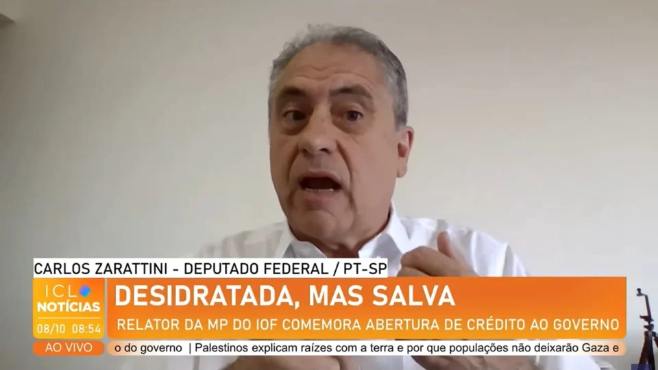 MP do IOF: Zarattini acusa Centrão e Tarcísio por descumprimento de acordo em votação