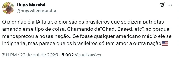Publicação do Grok gerou a indignação de muitos usuários na rede social "X"