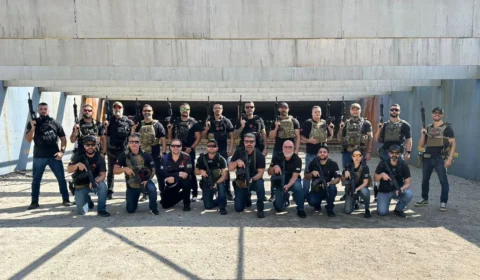 Fuzis de Israel são marketing de governador bolsonarista na segurança de SC