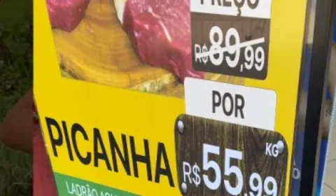 Açougue em Goiânia descumpre decisão judicial e altera cartaz contra petistas