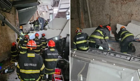Desabamento em restaurante mata mulher e deixa sete feridos em São Paulo