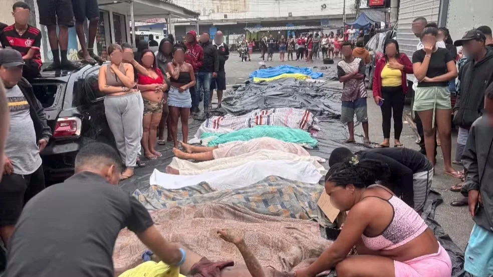 59 mortos são identificados pela polícia do Rio; todos com ficha criminal, segundo governador. (Foto: Raull Santiago/Arquivo pessoal)