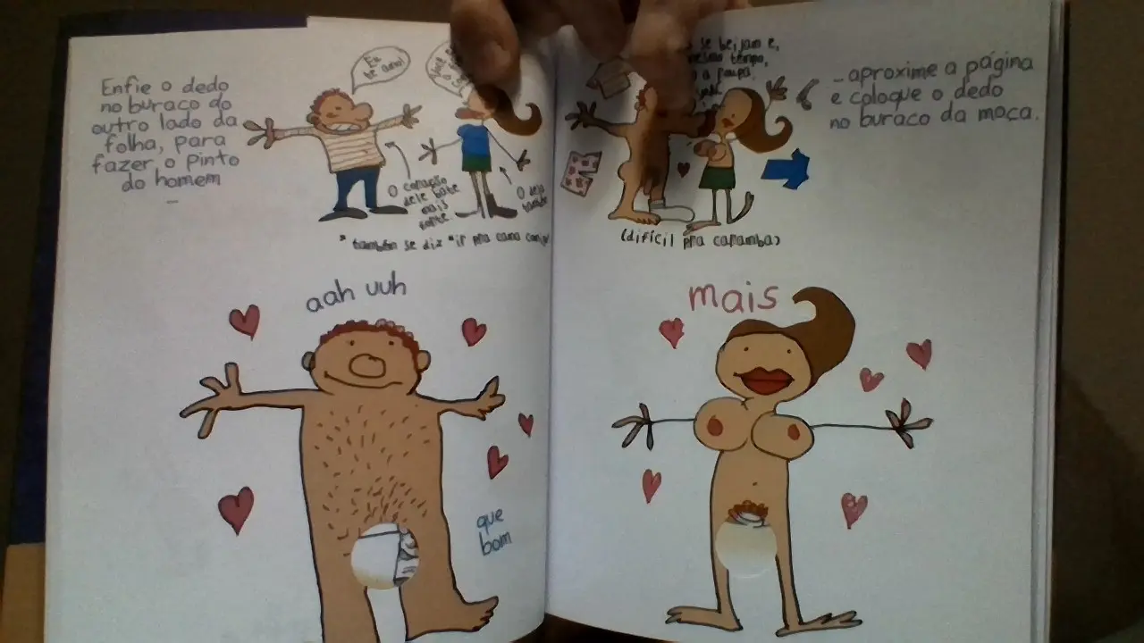 Livro fake news kit gay Na imagem, o livro Aparelho Sexual e Cia, polemizado em rede nacional durante a campanha eleitoral de 2018. Imagem: divulgação