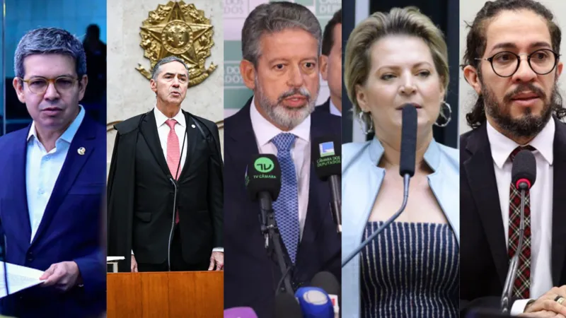 Abin paralela investigados Durante a Abin Paralela foi descoberto que Bolsonaro espionou ministros do STF, parlamentares e juristas. Imagem: Câmara dos Deputados