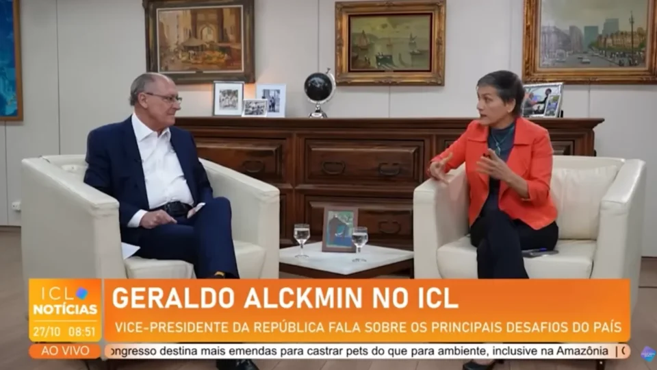 Na íntegra: entrevista com Geraldo Alckmin ao ICL Notícias